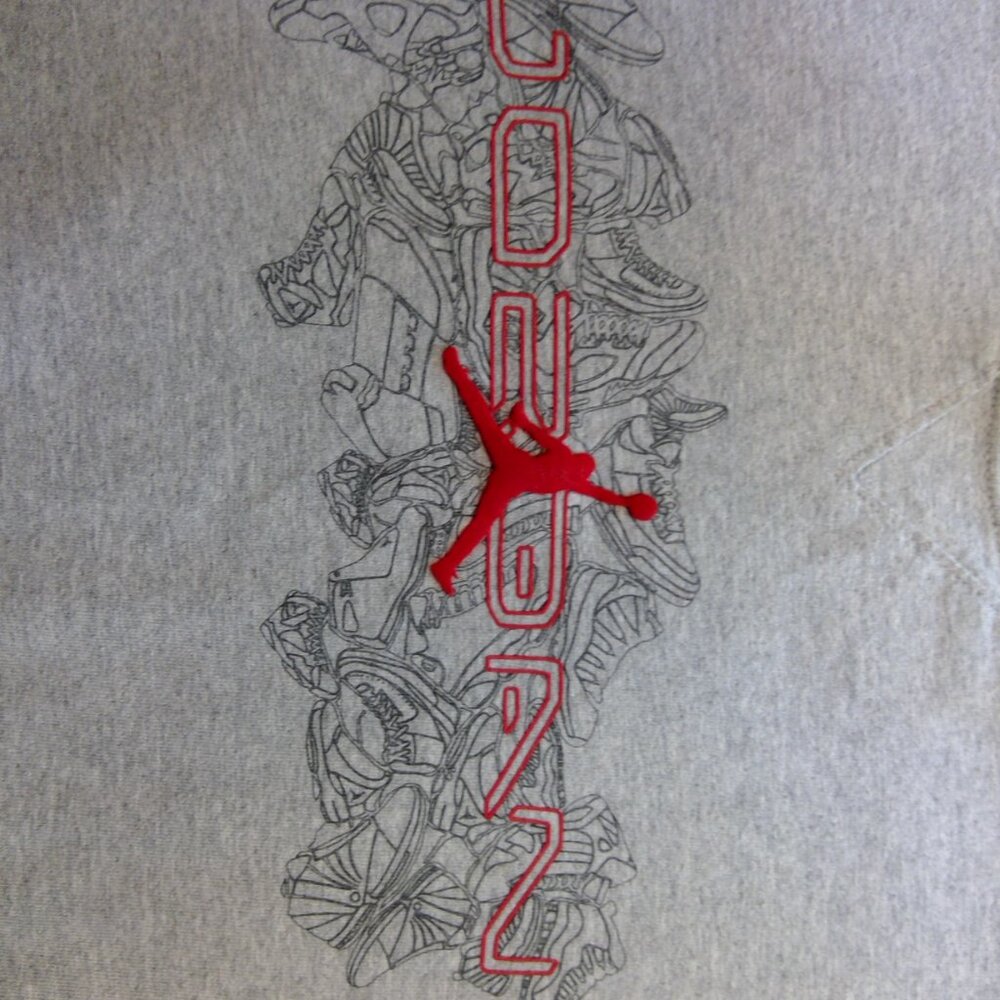 Nike Air Jordan Men's Grey T-Shirt (M) - Picture 5 of 7